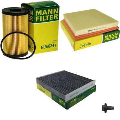 MANN-FILTER Inspektionspaket Filterset für Jaguar F-Pace 2.0 D AWD XE Land - Bild 1 von 4