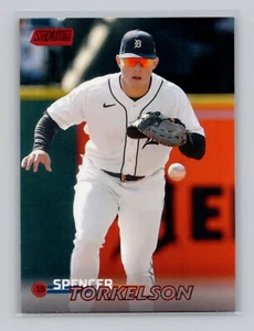 2023 Topps Stadium Club #288 Spencer Torkelson Red Foil Detroit Tigers - Picture 1 of 2