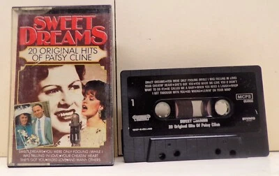 SWEET DREAMS 20 Original Hits of Patsy Cline Cassette 65006 HOLLAND IMPORT EX - Image 1 of 2