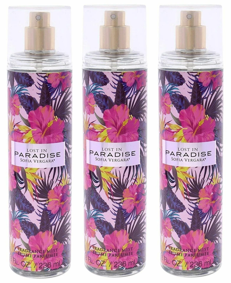 LOST IN PARADISE Sofia Vergara Fragrance Body Mist for Women 8.0 oz *PACK OF 3** - Image 1 of 1