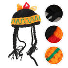 Pet Dress up Dog Knitted Hat Halloween Cosplay Funny ​​hat Outfit Cute