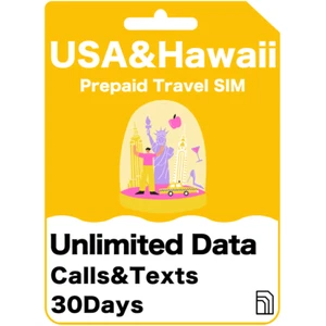 AT&T USA Prepaid Travel SIM Card Unlimited Data and Talk - Picture 1 of 10