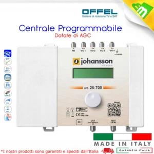 Centrale a filtri programmabili per 50 canali REVOLUTION art. 26-700 OFFEL - Foto 1 di 2