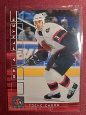 Zdeno Chara /200 RUBY 2001-02 In The Game Be A Player Memorabillia #498 Senators