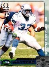 2000 PACIFIC OMEGA RICKY WATTERS #132 CARD $0.99 VALUE BOX