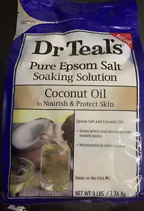 Dr Teal's Epsom Salt Soaking Solution, Coconut (3 Pound Coconut) - Picture 1 of 1
