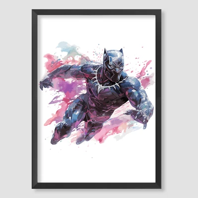 Marvel Avengers Water Colour Wall Art Poster Print - image 1 of 4