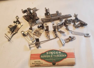 SINGER SEWING MACHINE 221 222 201 15 66 99 ATTACHMENTS (Locn76kp2) - Picture 1 of 4