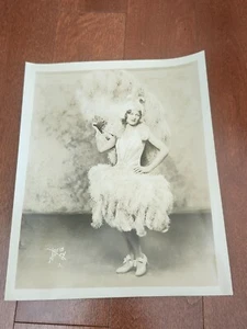 c. 1929 Vaudeville Actress Virgina Boswell Photograph NYC Nasib Studio - Picture 1 of 2
