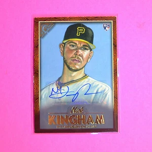 Nick Kingham 2018 Topps Gallery Rookie AUTO ORANGE #d/25 SSP Pittsburgh Pirates - Picture 1 of 1