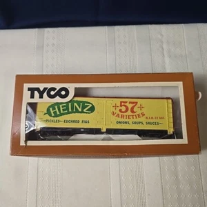 Perfect Vintage Tyco 40' Heinz 57 Pickle Refrigerator Box Car NIB - Picture 1 of 7