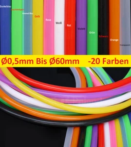 0,5mm Bis 60mm Silikonschlauch lebensmittelecht Siliconschlauch Milchschlauch - Bild 1 von 5