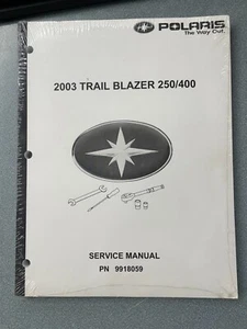 Trail Blazer 250/400 2003 manual de servicio 9918059 nuevo - Imagen 1 de 1