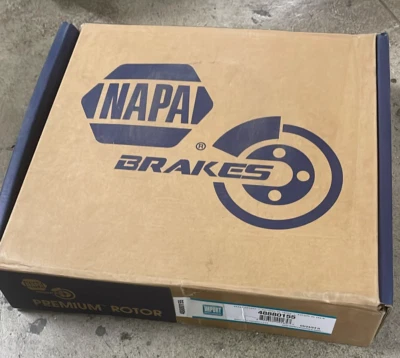 Rotor de freno premium Napa 48880155 se adapta a: Nissan Murano/Pathfinder/Quest, Infiniti Foto 1 de 3
