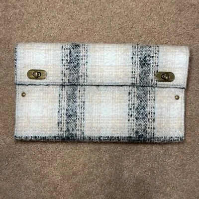 Bolso sin asas Anthropologie Schuler & Sons Philadelphia a cuadros Foto 1 de 4