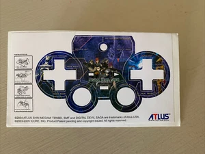 Atlus Shin Megami Tensei Digital Devil Saga Controller Promo Ufficiale Skin PS2 - Foto 1 di 22