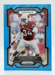 2023 Prizm Blue Wave #8 Jalen Thompson 48/199 Arizona Cardinals - Picture 1 of 2