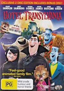 Hotel Transylvania DVD 2 Disc Set FAST! FREE! POSTAGE! AUS!🍿 - Picture 1 of 1