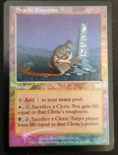 Magic The Gathering MTG: Starlit Sanctum FOIL - Onslaught - EX condition
