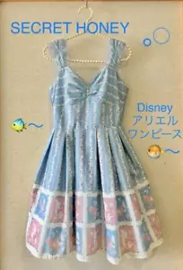 Disney Secret Honey Disney Princess Ariel One Piece Dress Size M Very Good - Picture 1 of 9