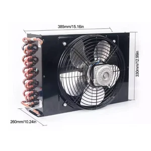 Condensatore scambiatore di calore tubo pinna alluminio FNA-1.6/8.4 raffreddato ad aria/acqua FNA-1.6/8.4 - Foto 1 di 1