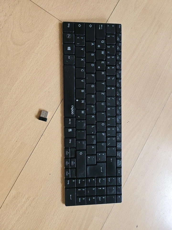 rapoo tastatur kabellos E9070 PC TATSATUR SCHWARZ - Bild 1 von 1