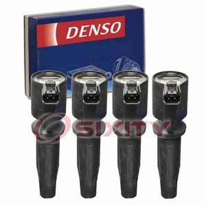 4 pc Denso Direct Ignition Coils for 2005-2008 Mercury Mariner 2.3L L4 Spark xw - Picture 1 of 5