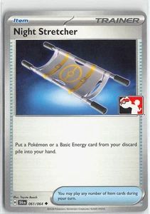 Paquete de premios Pokemon serie cartas estampadas poco comunes #061/164 Night Stretcher - Imagen 1 de 2