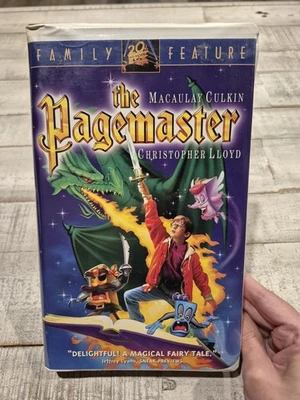 The Pagemaster (VHS, 1995) Foto 1 de 4