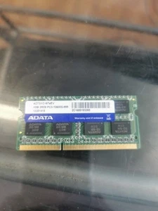 ADATA AD73I1B1674EV 4GB 2RX8 PC3-10600S-999 Laptop Memory - Picture 1 of 2