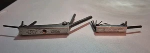 Lot of 2 Vintage Folding Hex Allen Keys Chesco #88015 & Allen 650M USA Made - Picture 1 of 11