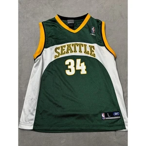 Seattle SuperSonics Ray Allen 34 Reebok Basketball Jersey Youth L - Picture 1 of 7