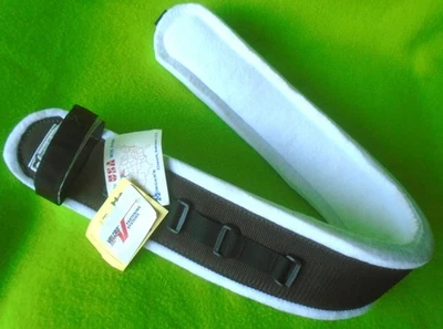 New Morgan's Tack 4" Wide Felt Adjustable HORSE Jowel Neck Wrap Sweat~Made USA - Image 1 of 4