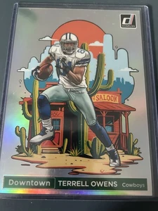 2024 Panini Donruss - Downtown! Terrell Owens #8 Oversized - Bild 1 von 2