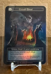 Sorcery Contested Realms - Beta - Occult Ritual Foil NM - Bild 1 von 2