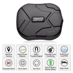 Waterproof Real Time Car GPS Tracker Magnetic Auto Anti-theft Tracking Locator - Picture 1 of 9