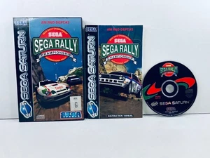 Sega Rally Championship Sega Saturn SS PAL - EN MUY BUEN ESTADO - Fast Post - Imagen 1 de 3