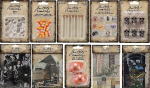 Tim Holtz Idea-Ology Halloween  Items - Large Lot - All Brand New - 10 Packages