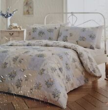 Vantona Floral Patchwork Blue King Duvet Set (2 Pillowcases)
