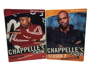 Chappelles Show - Season 1 & Season 2 (DVD, 2004). Uncensored. Comedy Central. - Picture 1 of 6