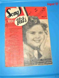Vintage Popular Music Magazine 1937 - 1943 Sinatra, Temple, Hope - Choice of (1) - Picture 1 of 14