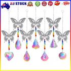 Crystal Butterfly Dargonfly Suncatcher Prism Pendant Window Car Hanging Ornament