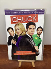 Chuck: The Complete Fourth Season 4 (DVD, 2011, 5-Disc Set)
