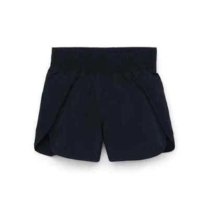 Athletic Works Active Wind Shorts Girl's Size 18 Black 100% Nylon Elastic Waist - Picture 1 of 2