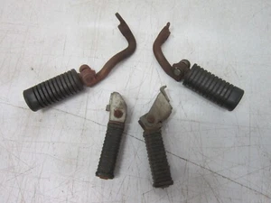 1974 Honda CL360 OEM Foot Pegs Front Rear Foot Pegs - Picture 1 of 7