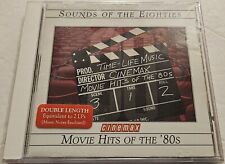 Time Life Sounds of the Eighties Cinemax Movie Hits CD Rare OOP 18 tracks SEALED