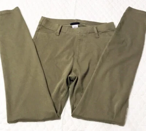 Joe Boxer Juniors/Girls Leggings Jeggings Size S/C Army Green 2 Pockets - Picture 1 of 4