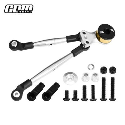 Servo ahorrador de alto par de aluminio GPM 25T con varilla de amarre para lonchera TAMIYA Foto 1 de 4