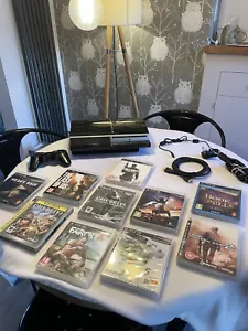 Look!! Sony Ps3 console Games Bundle Controller PlayStation 3 Call Of Duty COD - Picture 1 of 23