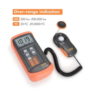 Dr.Meter LX1330B Digital Illuminance/Light Meter, 0 - 200,000 Lux Luxmeter - Bild 1 von 9